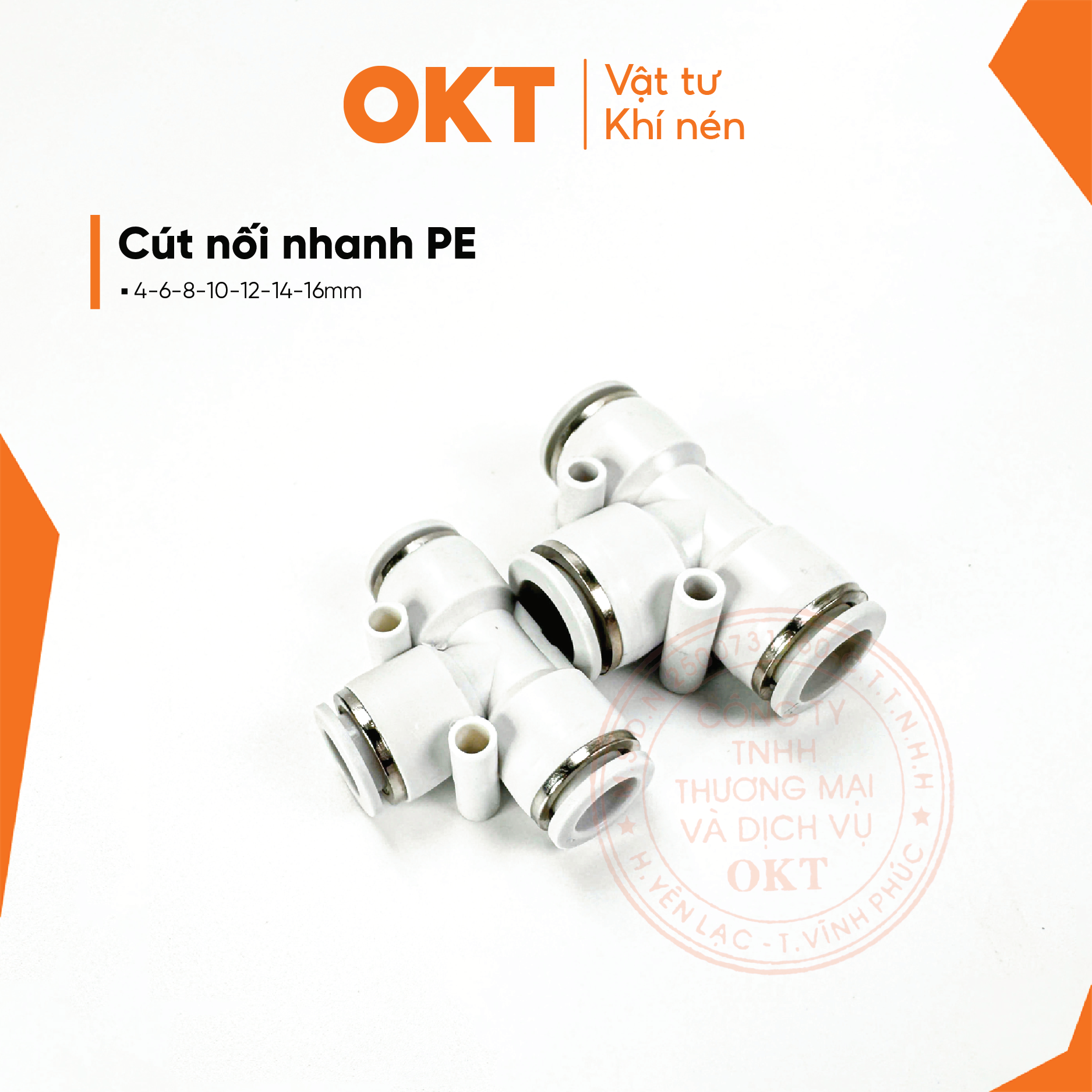 cút nối nhanh pe 12