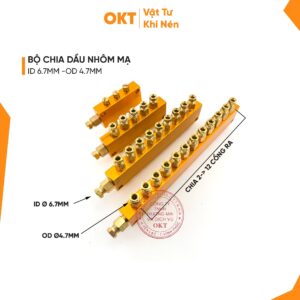 Bộ Chia Dầu Nhôm (ID6.7mm/OD4.7mm)