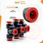 Tê Thu Nối Nhanh OKT. PEG (Đỏ)