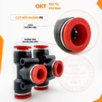 Tê Nối Nhanh OKT. PE (Đỏ)