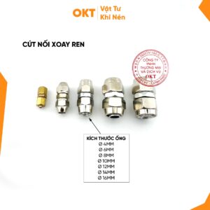 Cút Xoay Ren(Nối Thẳng)