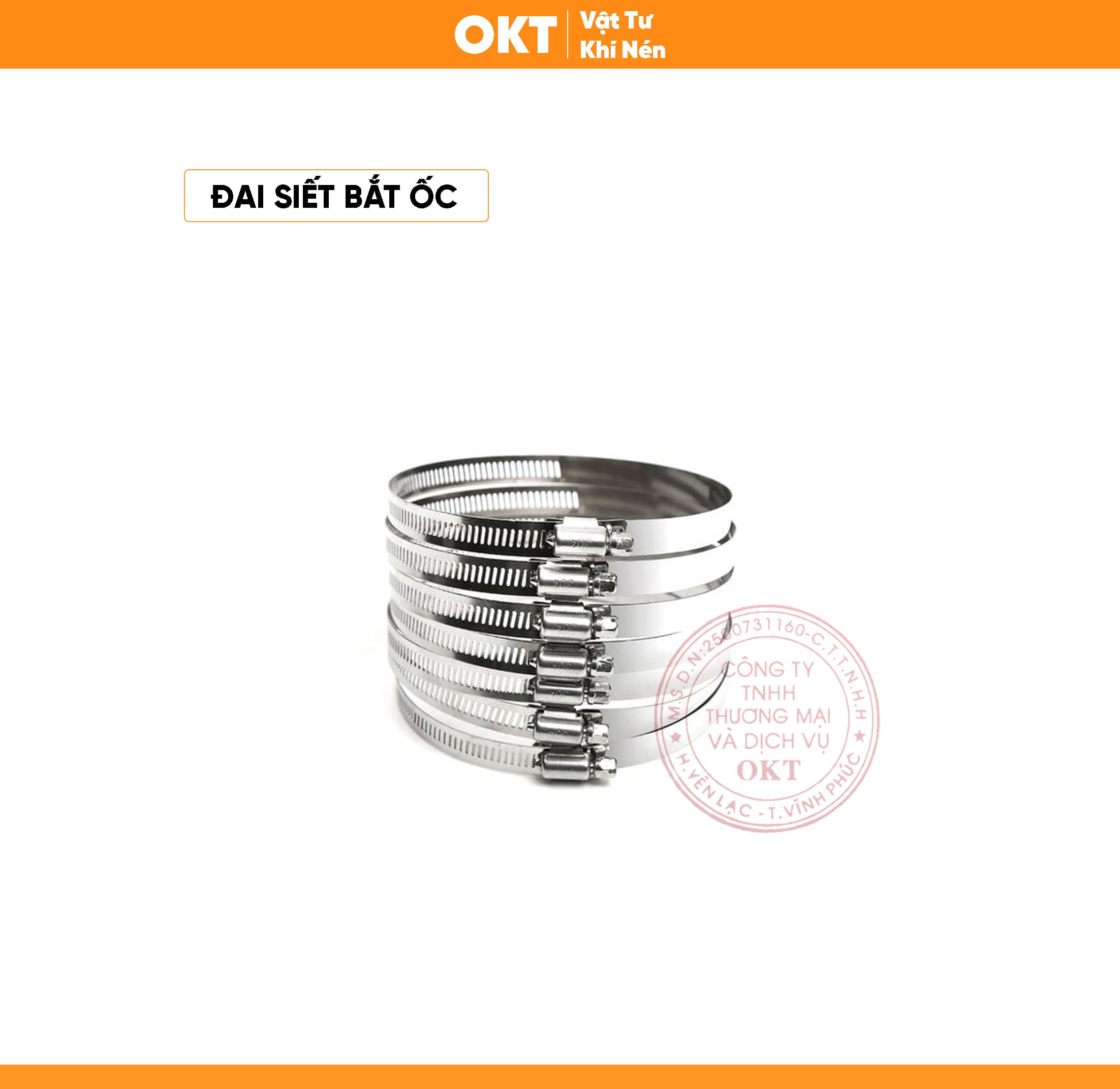 ĐAI SIẾT BẮT ỐC