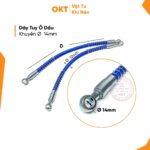 Dây Tuy Ô Dầu Bọc Lò Xo(Khuyên Ø14mm)