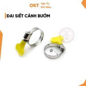 | 100 Chiếc| Đai Siết Inox Cánh Bướm