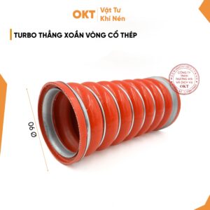 Ống Turbo Thẳng Xoắn- Vòng Cổ Thép