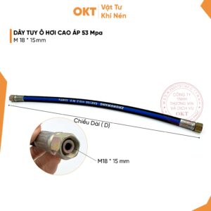 Dây Tuy Ô Hơi Cao Áp 53Mpa (M 18*1.5mm)