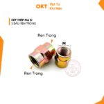 Kép Nối Thủy Lực – 2 Đầu Ren Trong