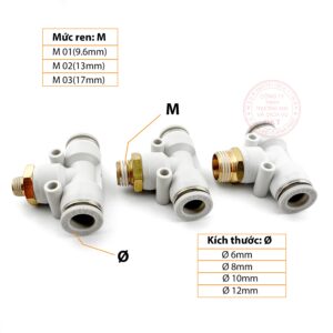 Tê nối 1 đầu ren ngoài PB(5)