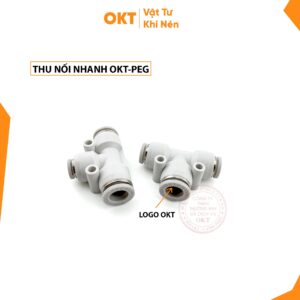 Tê Thu Nối Nhanh OKT. PEG (Trắng)