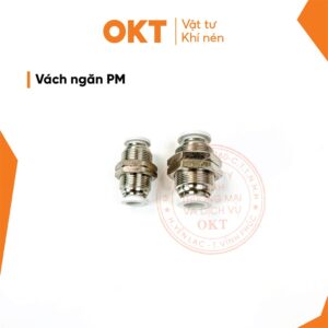 Cút Nối Nhanh Vách Ngăn PM-Trắng