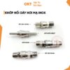 Khớp Nối Dây Hơi Mạ INOX